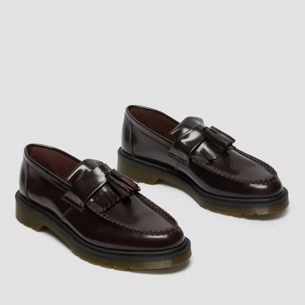 Dr. Martens Adrian loafers size 7 Cherry Red New